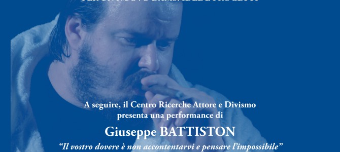Incontro con Giuseppe Battiston